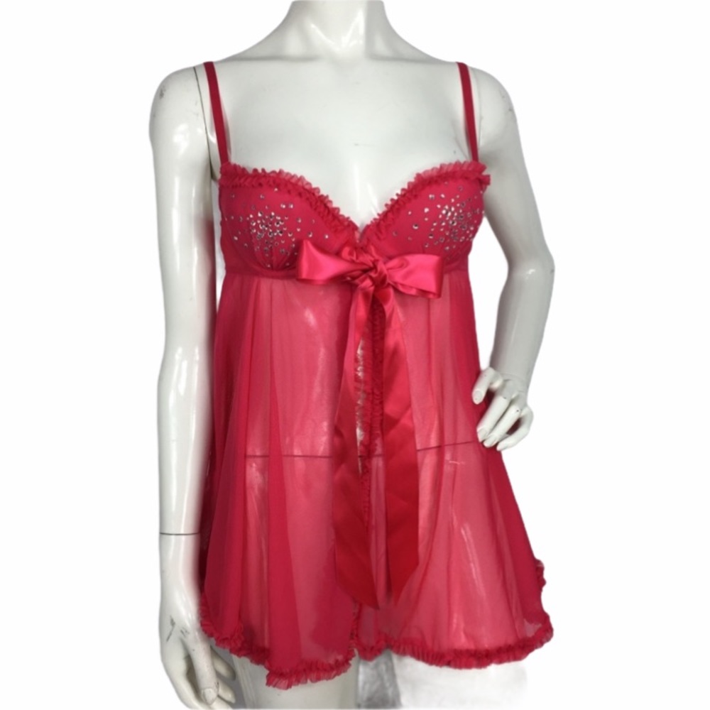 Victoria’s Secret Embellished Lingerie Pink